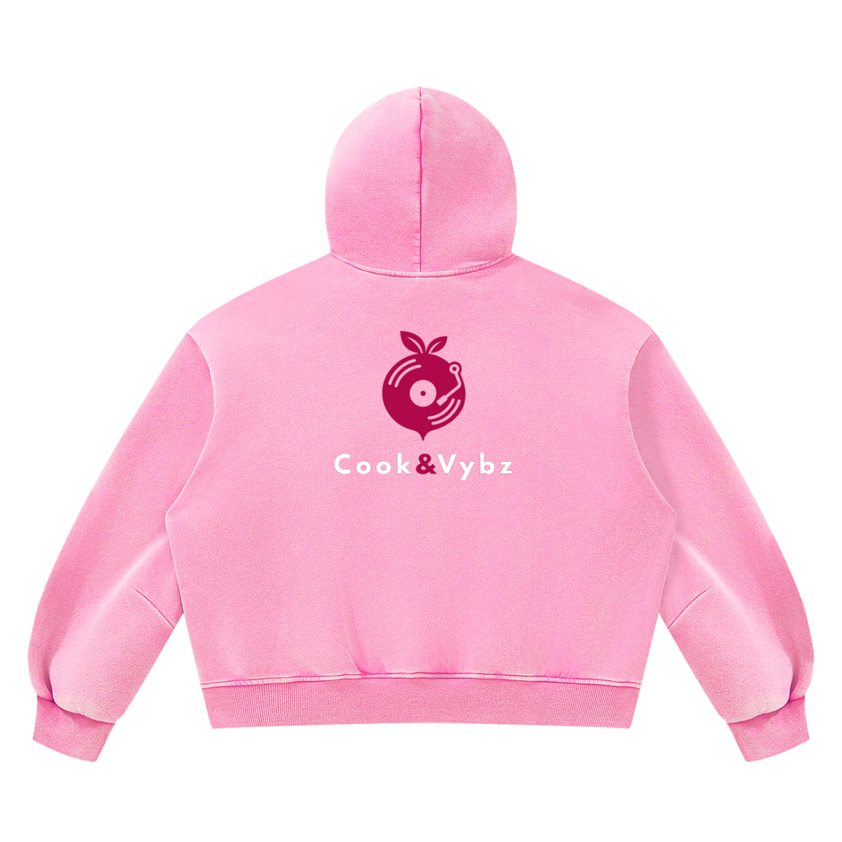 Beet Boxy Hoodie