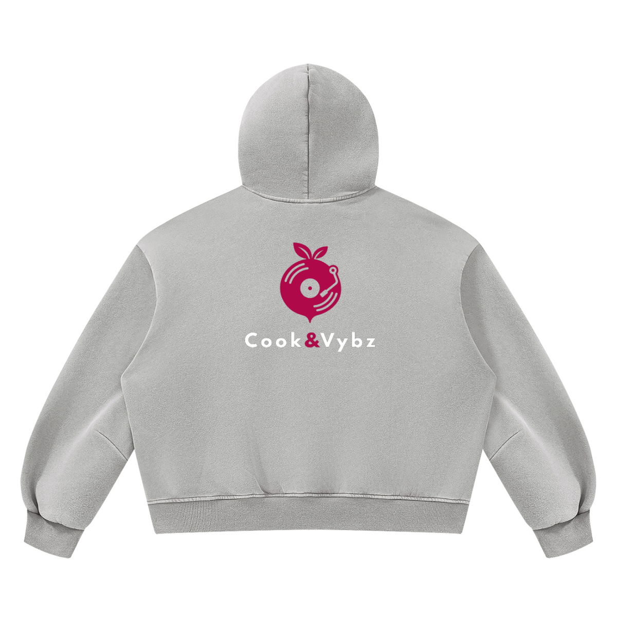 Beet Boxy Hoodie