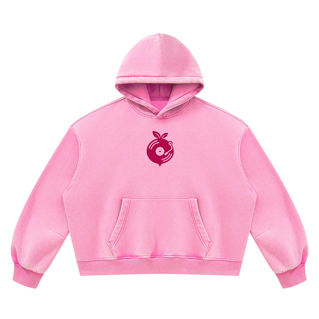 Beet Boxy Hoodie