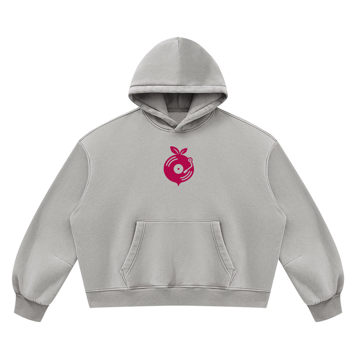 Beet Boxy Hoodie