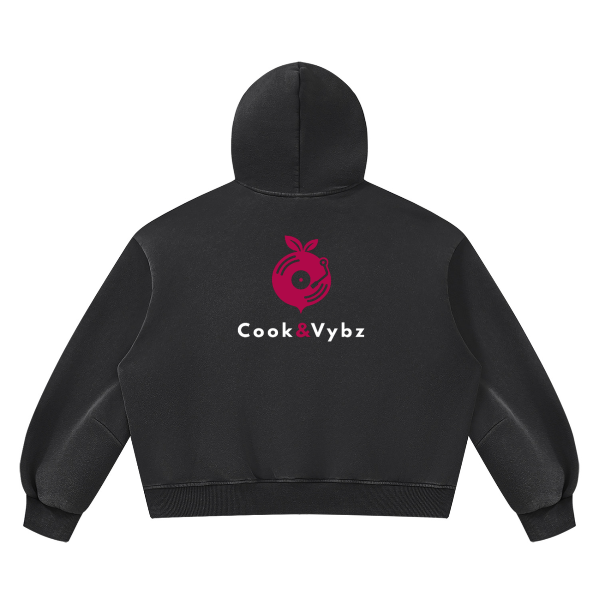 Beet Boxy Hoodie