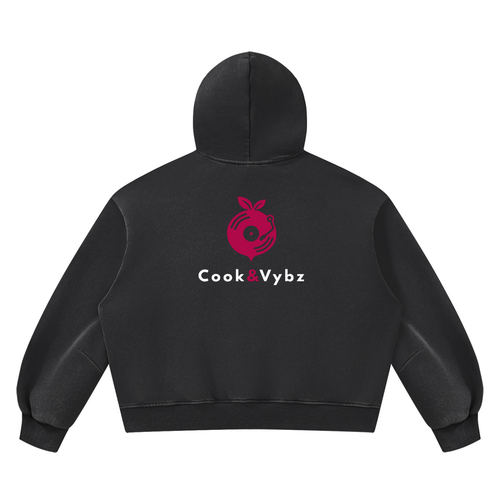 Beet Boxy Hoodie